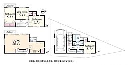 鎌倉市大船　新築一戸建て　A号棟