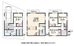 鎌倉市大船　新築一戸建て　B号棟