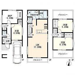 西区霞ケ丘IV　新築一戸建て　2号棟