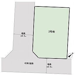 瀬谷区宮沢2丁目5期　建築条件無し土地　5期2区画