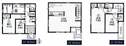 ミラスモ新作6丁目　新築一戸建て　3号棟