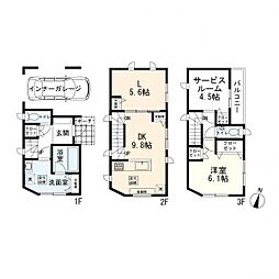 磯子区岡村3丁目　中古一戸建て（新築未入居）