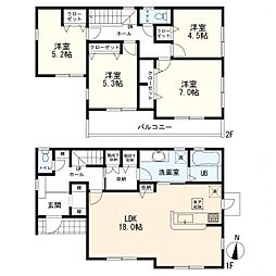 金沢区東朝比奈1丁目　新築一戸建て　1号棟