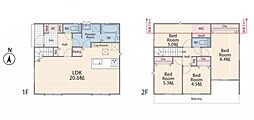 泉区新橋町8期　新築一戸建て　8期1号棟