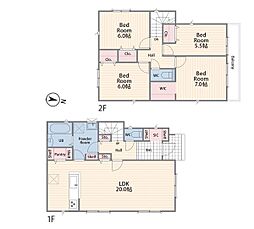 横浜市旭区川井本町　新築戸建　全2棟　2号棟