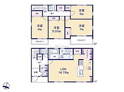 大和市南林間7丁目　新築戸建　全2棟　2号棟