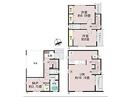 川崎市幸区古川町 新築戸建 全3棟 B号棟