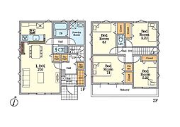 横浜市金沢区富岡西3丁目3期　新築戸建　全1棟　1号棟