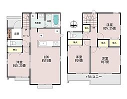 府中市栄町2丁目2　新築戸建　全4棟　D号棟