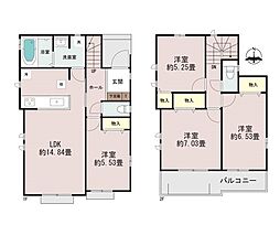 府中市栄町2丁目2 新築戸建 全4棟 C号棟