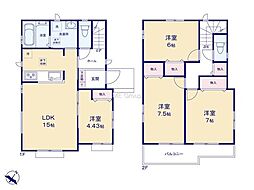 横浜市港南区日限山3丁目 新築戸建 全2棟 A号棟