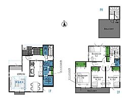 相模原市中央区田名2期 新築戸建 全8棟 6号棟