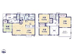秦野市ひばりヶ丘　新築戸建　全2棟　1号棟