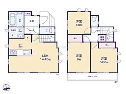 横浜市泉区中田南4丁目　新築戸建　全1棟　A号棟