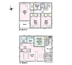 秦野市室町第2 新築戸建 全2棟 2号棟