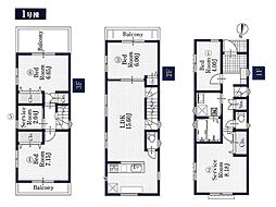 川崎区川崎区小田4丁目　新築戸建　全1棟