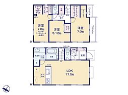 日野市東豊田1丁目　新築戸建　全2棟　1号棟