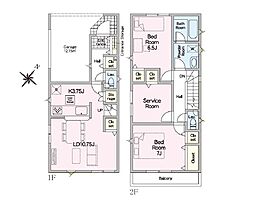 横浜市港南区野庭町第2　新築戸建　全2棟　2号棟