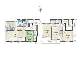 平塚市長持　新築戸建　全1棟　1号棟