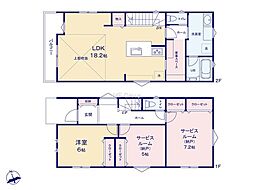 横浜市瀬谷区南台2丁目　新築戸建　全2棟　B号棟
