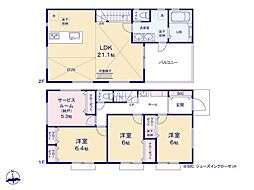 横浜市瀬谷区阿久和西3丁目　新築戸建　全4棟　4号棟