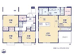 横浜市瀬谷区阿久和西3丁目 新築戸建 全4棟 2号棟