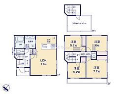 横浜市鶴見区北寺尾4丁目　新築戸建　全2棟　1号棟