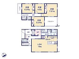 海老名市国分寺台5丁目　新築戸建　全1棟