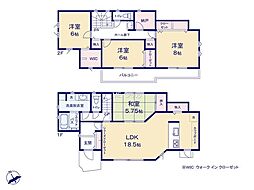 町田市成瀬台4丁目6期　新築戸建　全1棟