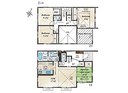 相模原市中央区田名　新築戸建　　全3棟　2号棟