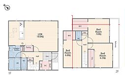 横浜市瀬谷区下瀬谷3丁目　新築戸建　全1棟　1号棟