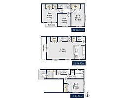 横浜市磯子区上町　新築戸建　全1棟　1号棟