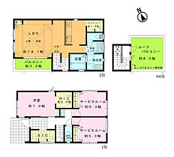 相模原市中央区矢部1丁目　新築戸建　全2棟　A号棟