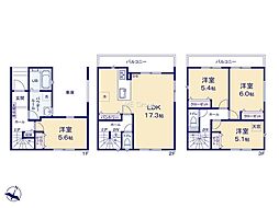 横浜市鶴見区寛政町2期　新築戸建　全1棟