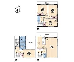横浜市鶴見区寛政町2期　新築戸建　全1棟