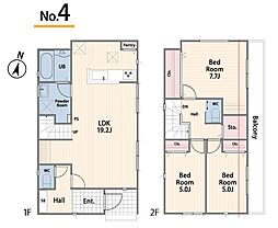横浜市保土ケ谷区法泉3丁目2期　新築戸建　全4棟　4号棟