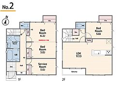 横浜市保土ケ谷区法泉3丁目2期　新築戸建　全4棟　2号棟