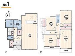 横浜市保土ケ谷区法泉3丁目2期　新築戸建　全4棟　1号棟