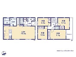 藤沢市辻堂太平台1丁目 新築戸建 全5棟 2号棟