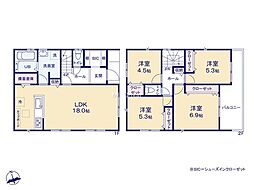 藤沢市辻堂太平台1丁目　新築戸建　全5棟　1号棟