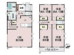 川崎市宮前区東有馬3丁目　新築戸建　全1棟　A号棟