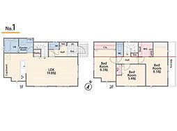 横浜市戸塚区上柏尾町3期　新築戸建　全2棟　1号棟