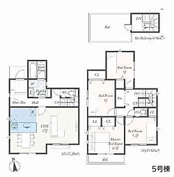 横浜市戸塚区上矢部町　新築戸建　全5棟　5号棟