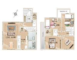 大和市南林間7丁目10期　新築戸建　全2棟　1号棟