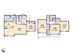 座間市ひばりが丘2丁目　新築戸建　全8棟　D号棟