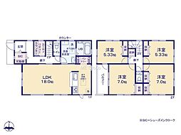 横浜市青葉区桂台2丁目　新築戸建　全3棟　3号棟