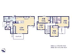綾瀬市深谷中2丁目1期　新築戸建　全32棟　5号棟