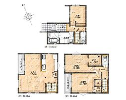 横浜市神奈川区西寺尾1丁目　新築戸建　全2棟　A号棟