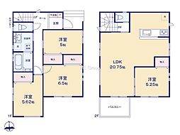 茅ヶ崎市香川4丁目2　新築戸建　全3棟　3号棟