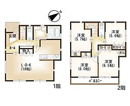 横浜市鶴見区馬場3丁目　新築戸建　全2棟　4号棟